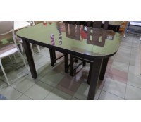 Стол обеденный Сенира Р-02-06, пластик/МДФ, 120*75